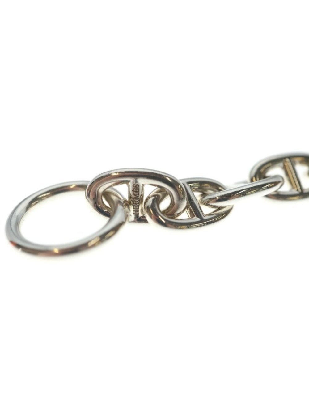 Hermes Chaine D'ancre MM 18 Pieces Bracelet Chain Silver - Picture 5 of 6
